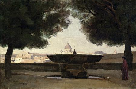 The Fountain of the French Academy in Rome 1826-27