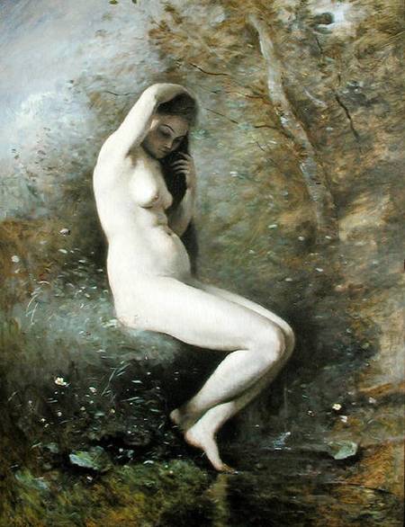 Venus Bathing von Jean-Baptiste Camille Corot