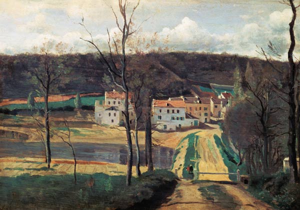 Ville-d'Avray von Jean-Baptiste Camille Corot
