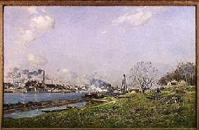 The Seine at Conflans-Charenton 1892