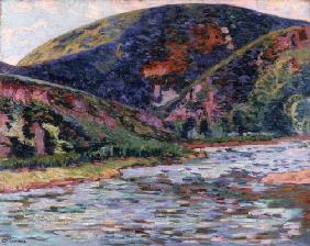 The Creuse in Summertime, 1895 (oil on canvas) 17th