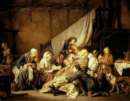 The Paralytic von Jean Baptiste Greuze