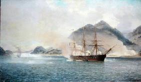 Naval Battle of the Strait of Shimonoseki, 20th July 1863 1865