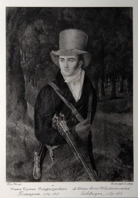 Porträt von Boris Wladimirowitsch Golizyn (1769-1813)