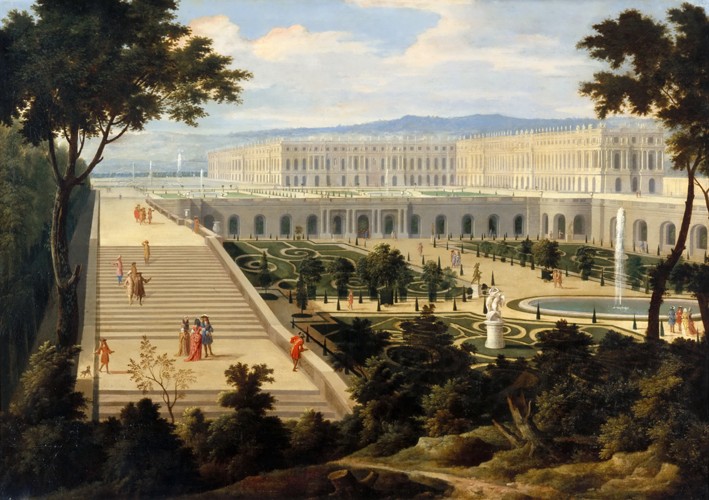 L'orangerie du château de Versailles von Jean-Baptiste Martin