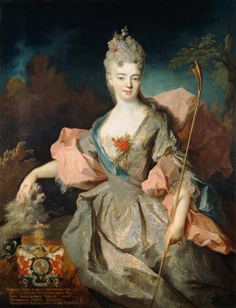 The Countess of Castelblanco von Jean Baptiste Oudry