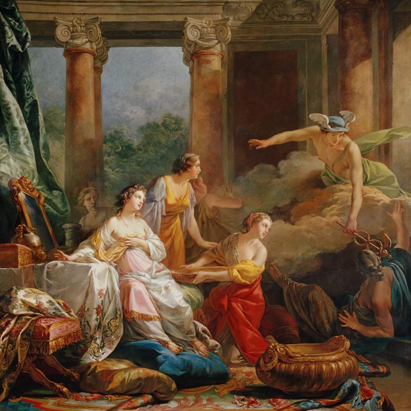 Mercury, Herse and Aglauros von Jean-Baptiste Pierre