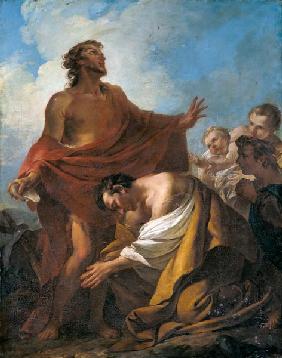St. John the Baptist Baptising the Jews in the Desert 1743