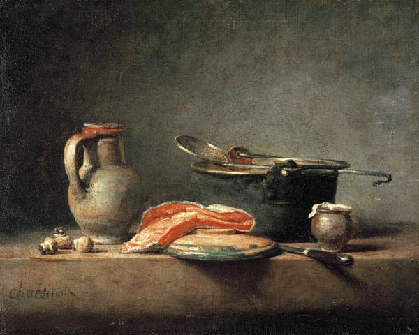 Küchenstilleben von Jean-Baptiste Siméon Chardin