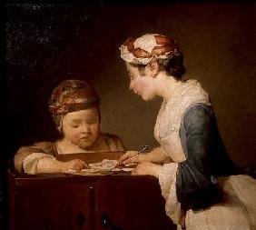 The Young Schoolmistress 1740