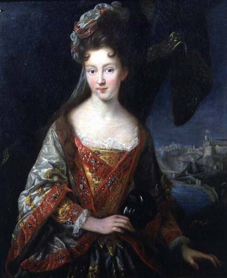 Portrait of Princess Louise-Hippolyte (1687-1731) von Jean-Baptiste van Loo