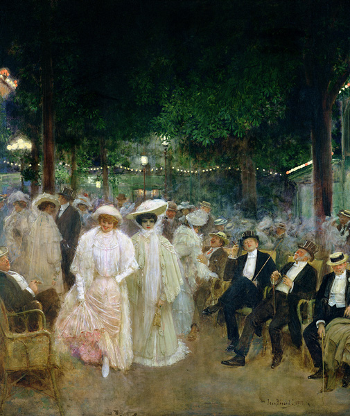 The Gardens of Paris, or The Beauties of the Night von Jean Beraud