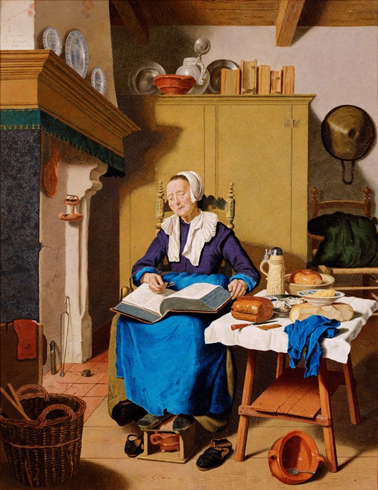 Alte Frau von Jean-Étienne Liotard