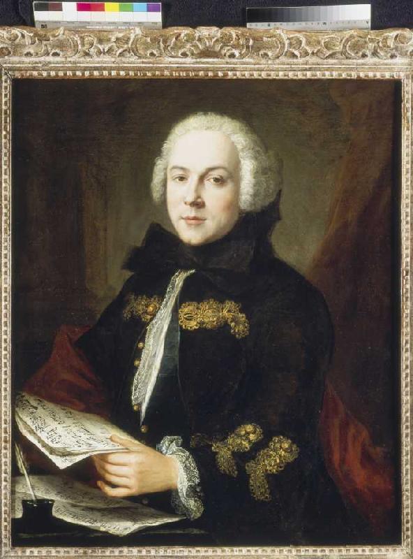 Luigi Boccherini im Alter von ca. 23 Jahren von Jean-Étienne Liotard