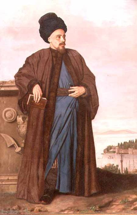 Richard Pococke in oriental costume von Jean-Étienne Liotard