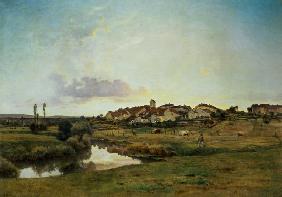 The Saone at Lironcourt, Vosges 1897
