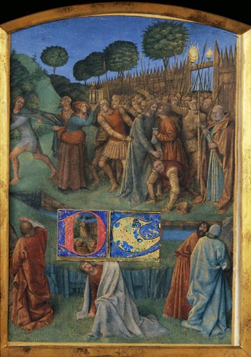 Die Gefangennahme Christi von Jean Fouquet