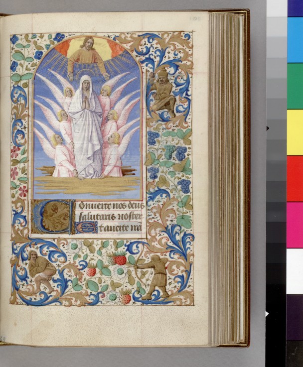 Mariä Himmelfahrt (Das Stundenbuch) von Jean Fouquet