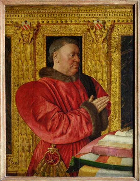 Portrait of Chancellor Guillaume Jouvenel des Ursins (d.1472) von Jean Fouquet