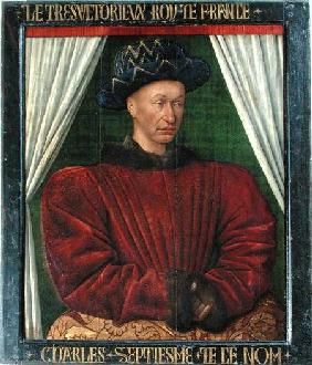 Portrait of Charles VII, King of France c.1445-50
