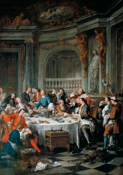 Das Austernfrühstück von Jean François de Troy