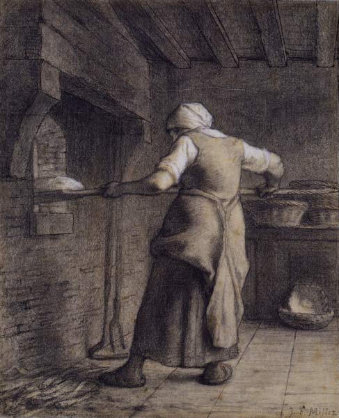 Eine Bäckerin von Jean-François Millet