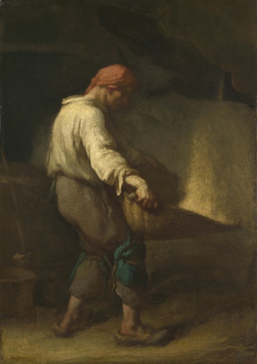 Der Kornschwinger von Jean-François Millet