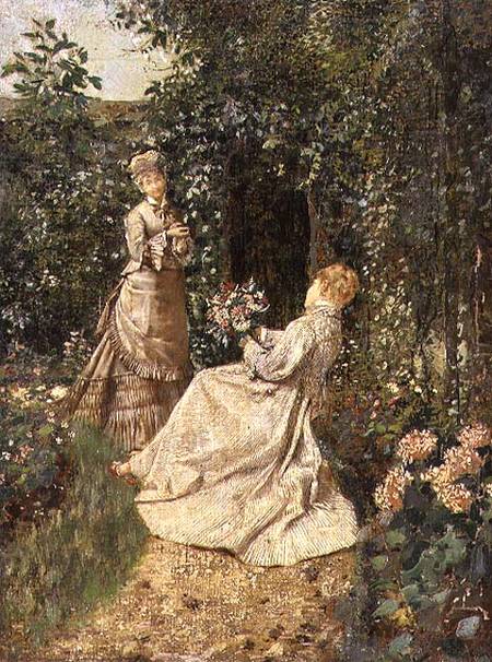 In the Garden von Jean François Raffaelli