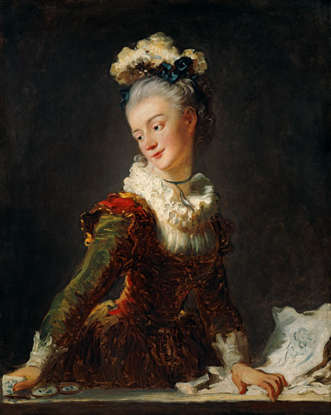 Marie-Madeleine Guimard (1743-1816) von Jean Honoré Fragonard