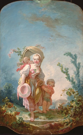 The Shepherdess, 1748-52 von Jean Honoré Fragonard