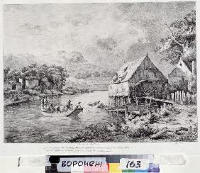 Mühle am Fluss 1774