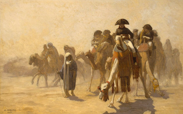 Napoleon in Ägypten von Jean-Léon Gérome