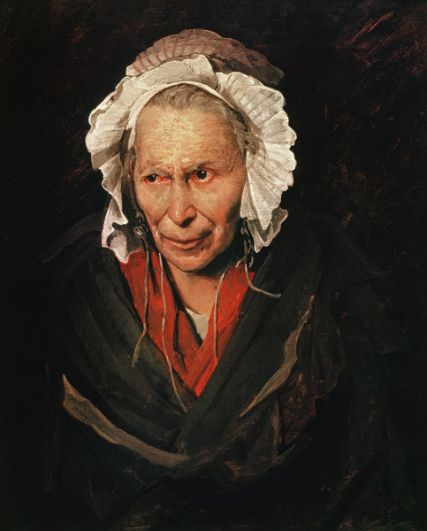 The Madwoman or The Obsession of Envy von Jean Louis Théodore Géricault