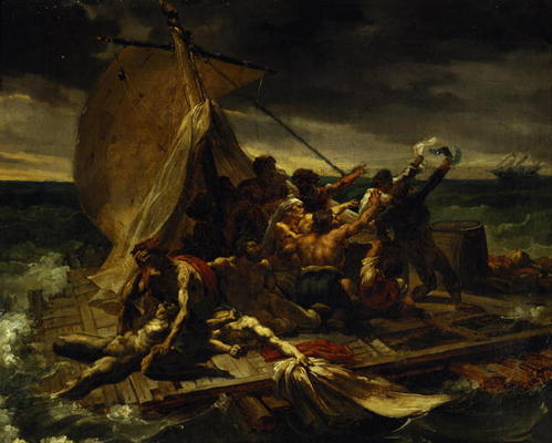 Study for The Raft of the Medusa (oil on canvas) von Jean Louis Théodore Géricault