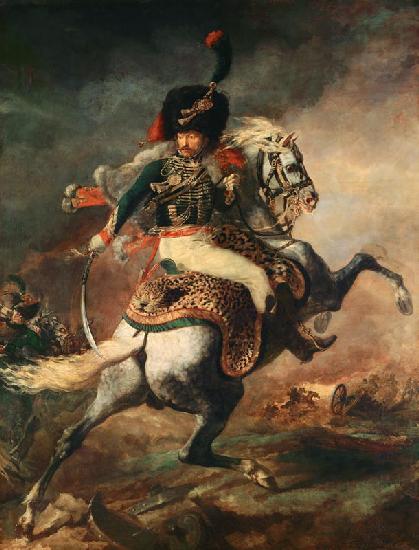 Kavallerieoffizier der kaiserlichen Garde zu Pferde 1814