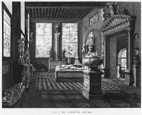 The 16th century room, Musee des Monuments Francais, Paris, illustration from ''Vues pittoresques et