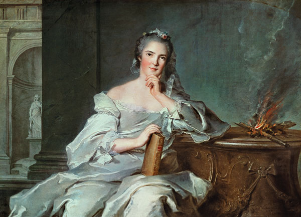 Madame Anne-Henriette de France (1727-52) Symbolising Fire von Jean Marc Nattier