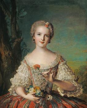 Portrait of Madame Louise de France (1737-87) at Fontevrault 1748