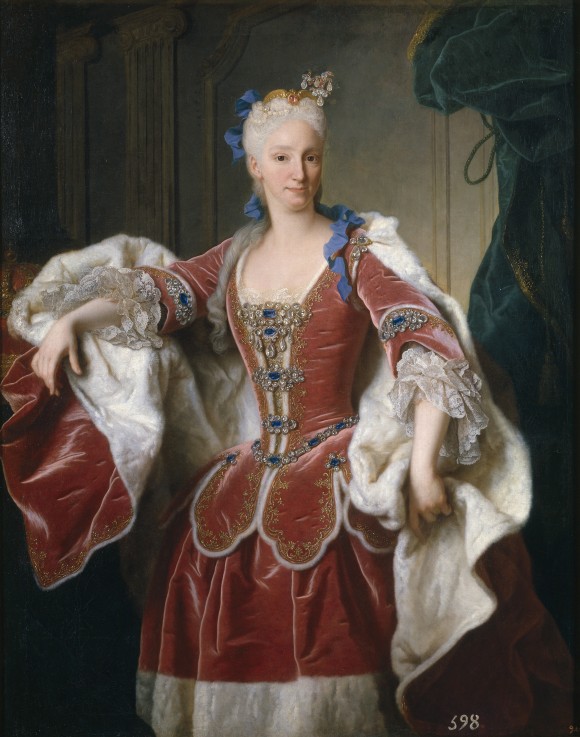 Porträt von Elisabetta Farnese, Königin von Spanien von Jean Ranc