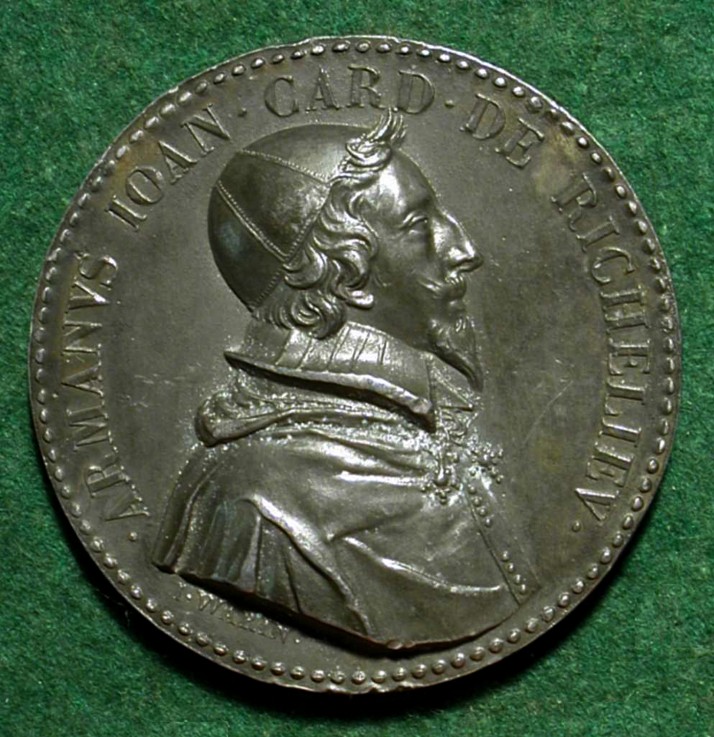Medaille Kardinal de Richelieu von Jean Warin