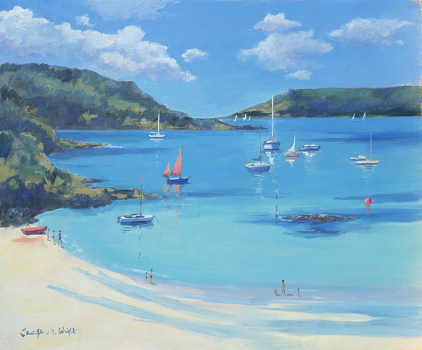 Sunny Cove, Salcombe von Jennifer Wright