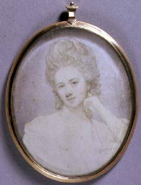 Portrait Miniature of Georgiana, Duchess of Devonshire c.1775