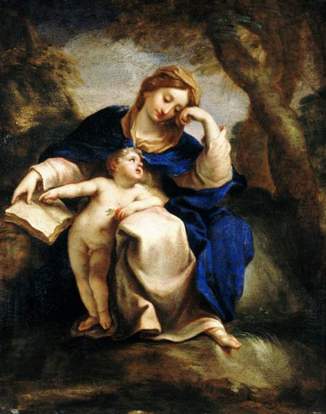 Muttergottes mit dem Jesuskind von Jerzy Eleuter Szymonowic-Siemigowski