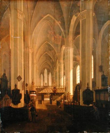 Interior view of St. John's Church in Hamburg von Jess Bundsen