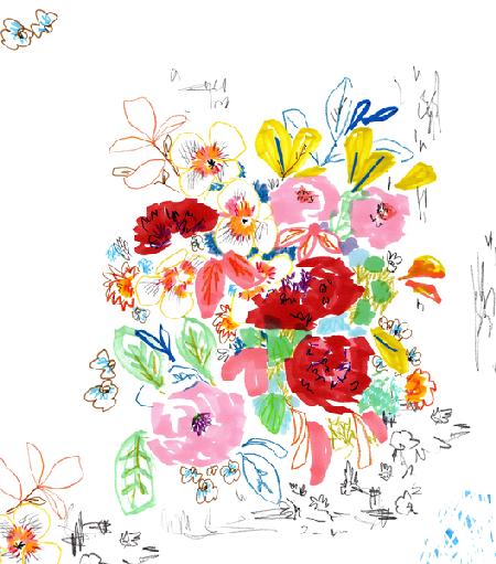 Floral Sketch 3 2014