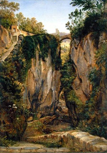 A rocky Valley in Sorrento von Joachim Faber