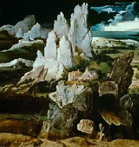 St. Jerome in a Rocky Landscape c.1515-24
