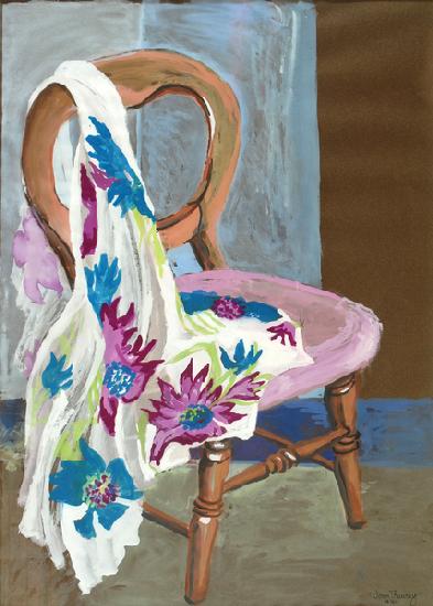 Chair and Patterned Fabric 2000