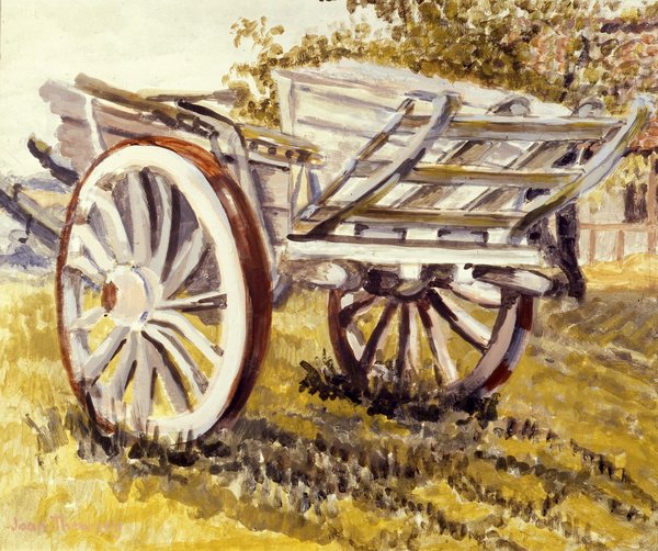 Farm Cart, Suffolk von Joan  Thewsey