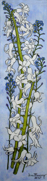 Hyacinths and Forget-me-nots von Joan  Thewsey